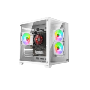 Boitier GearMaster GM29 WHITE 3FAN