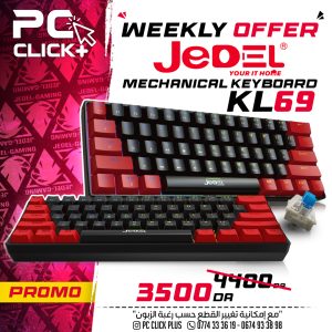 CLAVIER JEDEL KL69 BLUE SWITCHS