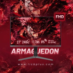 Ecran GAME REVOLUTION ARMAGUEDON 27" 240HZ 1MS IPS